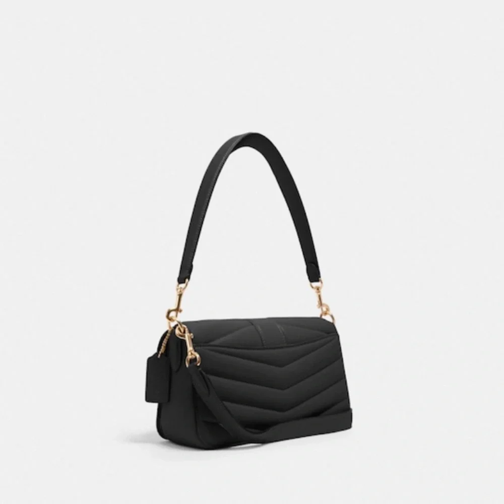 Coach Georgie puffy quilted leather shoulder bag - Picture 2 of 5